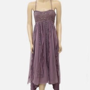 Free People Lavender midi Dress